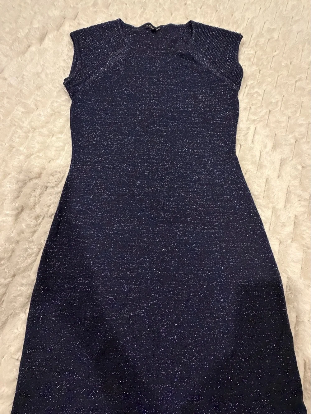 GAP Sparkle Navy Knit Dress